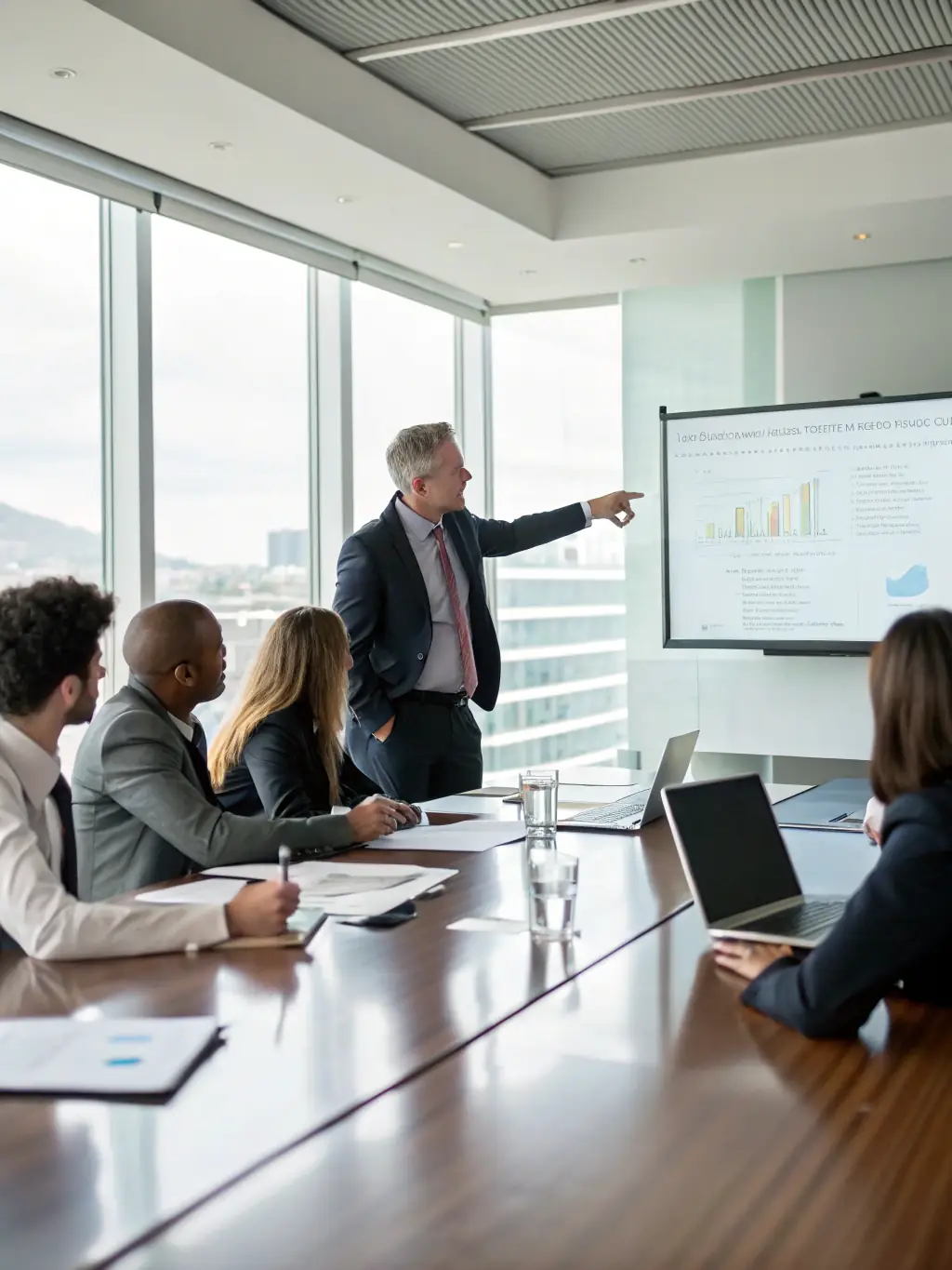 A nonprofit leader addressing their team, emphasizing the value of accessible healthcare and its positive impact on their ability to serve the community effectively, with the Third Sector Benefits logo visible.
